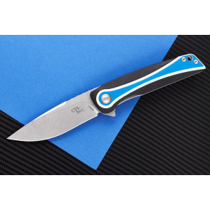 Нож складной CH 3511-G10-blue black   